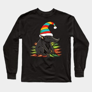 Aardvark Christmas Long Sleeve T-Shirt